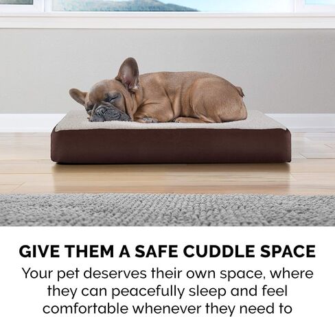 Furhaven Water-Resistant Orthopedic Dog Bed for Large Dogs w/ Removable Quilt Top & Washable Cover, For Dogs Up to 95 lbs - Indoor/Outdoor Quilt Top Convertible Mattress - Calm Blue, Jumbo/XL in Saudi Arabia