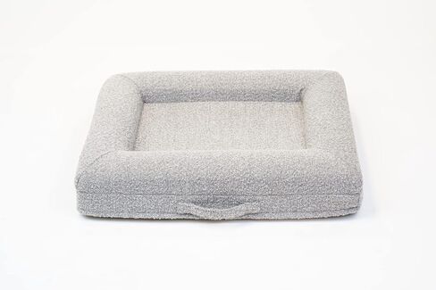 Luxury Boucle Orthopedic Memory Foam Dog Bed with Waterproof Liner and Machine Washable Cover with YKK Zippers (X-Large, 61" L x 44" W x 7" Th, Cloud) in Kuwait