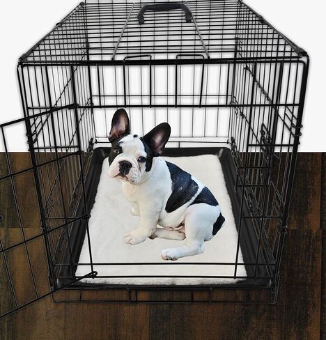 Bone Dry Faux Fur Pet Cage Liner, XX-Large - 27 x 42", Brown in Kuwait