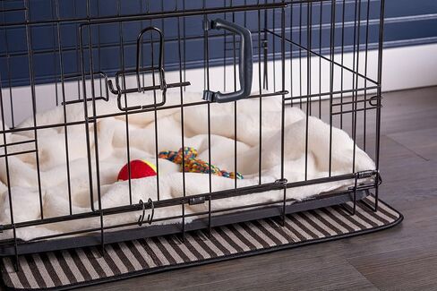 Bone Dry Faux Fur Pet Cage Liner, XX-Large - 27 x 42", Brown in Kuwait