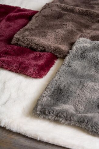 Bone Dry Faux Fur Pet Cage Liner, XX-Large - 27 x 42", Brown in Kuwait