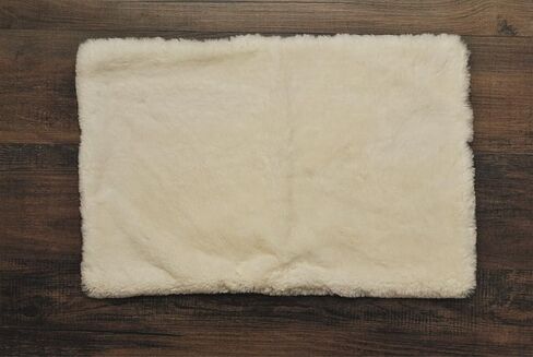 Bone Dry Faux Fur Pet Cage Liner, XX-Large - 27 x 42", Brown in Kuwait