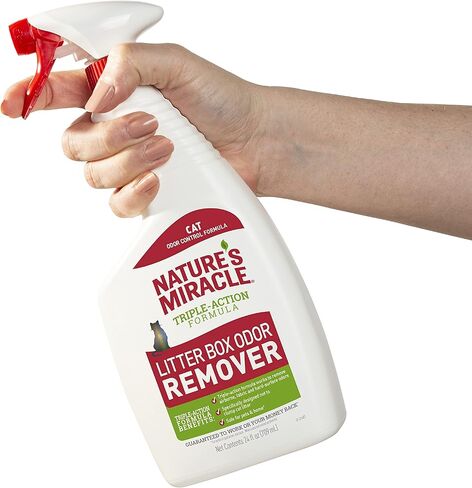 نيتشرز ميراكل صندوق فضلات مزيل الروائح الكريهة 24 اونصة سائلة (عبوة من قطعة واحدة) in Kuwait