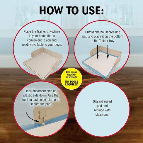 Four Paws Wee-Wee Pee Pads for Dogs and Puppies Training l Gigantic, XL, Standard & Little l Absorbent Pee Pads for Training Puppies, Leak-Proof 6-Layer Technology, 24 Hour Protection Guaranteed in Saudi Arabia