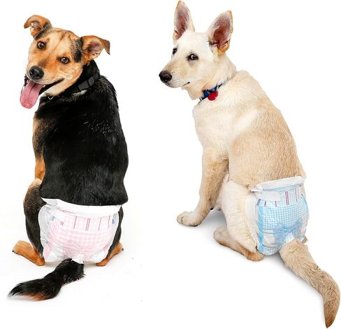 Hartz Disposable Dog Diapers, Size S 36 count, Comfortable & Secure Fit, Easy to Put On in Saudi Arabia