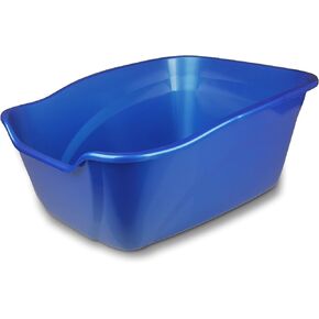 Pureness Giant High Sides Cat Litter Pan, Colors may Vary. in Kuwait