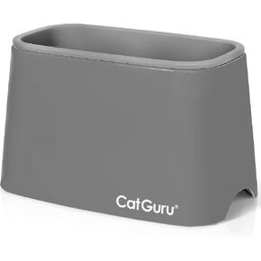 CatGuru Premium Cat Litter Scoop Holder, Scooper Caddy, Scoop Stand Pairs with Any Cat Litter Box and Fits Most Cat Litter Scoops (Black)