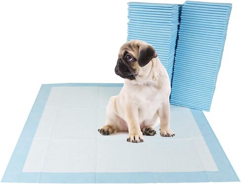 BV Puppy Pads Leak-Proof 100 Count 22"x 22" - Absorbent Pee Pads for Dogs with 6-Layer Design, Rapid Dry Sheet & Built-in Attractant - Dog Pad with Odor Control, Perfect for Puppies & Senior Dogs in Saudi Arabia