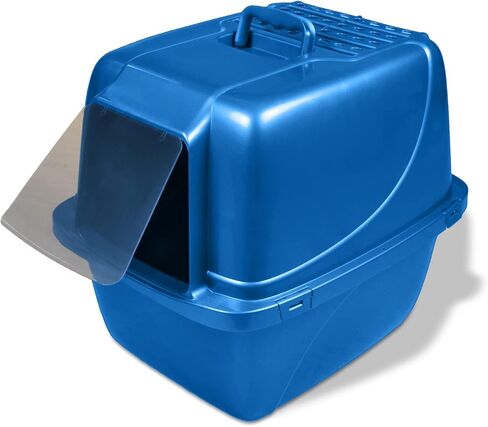 Van Ness Pets Odor Control Extra Large, Giant Enclosed Cat Pan with Odor Door, Hooded, Blue, CP7 in Saudi Arabia