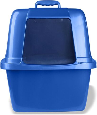 Van Ness Pets Odor Control Extra Large, Giant Enclosed Cat Pan with Odor Door, Hooded, Blue, CP7 in Saudi Arabia