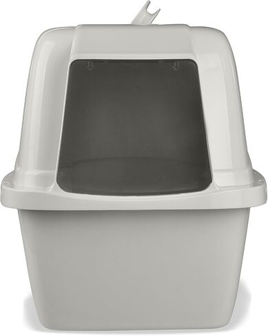 Van Ness Pets Odor Control Large Enclosed Cat Litter Box, Hooded, Pearl, CP6 in Saudi Arabia