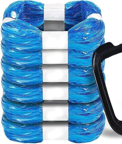 حقيبة إعادة تعبئة فضلات القطط متوافقة مع خرطوشة إعادة التعبئة للتخلص من فضلات القطط القياسية وPlus Genie، حقيبة إعادة تعبئة فضلات القطط العامة، خرطوشة إعادة التعبئة الأصلية غير متضمنة (6 عبوات) in Kuwait