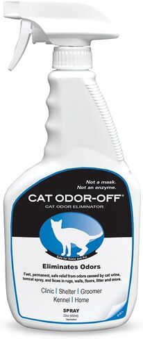 Thornell Cat Odor-Off Pet Odor Eliminator Spray – Original Scent 16oz Ready to Use Cat Urine Odor Eliminator Spray for Pet Urine Odor, Tomcat Spray & Feces on Carpet, Litter Boxes & More in Saudi Arabia