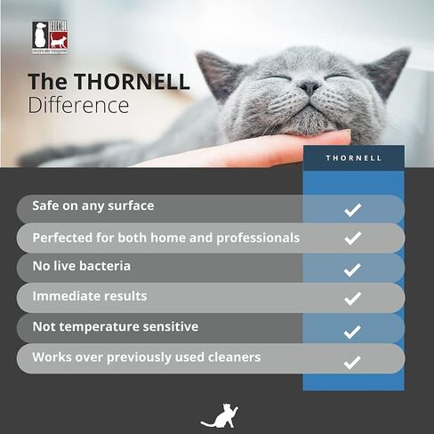 Thornell Cat Odor-Off Pet Odor Eliminator Spray – Original Scent 16oz Ready to Use Cat Urine Odor Eliminator Spray for Pet Urine Odor, Tomcat Spray & Feces on Carpet, Litter Boxes & More in Saudi Arabia
