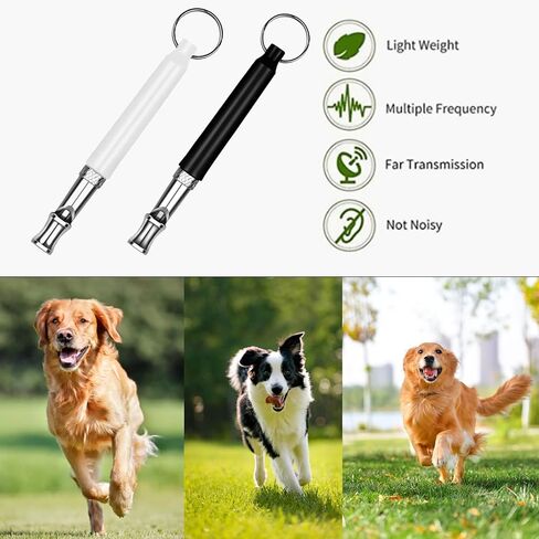 صفارة كلب من قطعتين، صفارة كلب من الفولاذ المقاوم للصدأ بالموجات فوق الصوتية لإيقاف نباح كلب الجيران، صفارة كلب قابلة للتعديل مع حزام حبل لجعل الكلاب تأتي إليك للتدريب وتدريب الكلاب ومساعدات السلوك in Kuwait