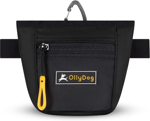 حقيبة علاج OllyDog Goodie، حقيبة علاج الكلاب، مشبك حزام الخصر للتدريب بدون استخدام اليدين، إغلاق مغناطيسي، تدريب الكلاب ومساعدات السلوك، ثلاث طرق للارتداء (مموهة الغابة) in Kuwait
