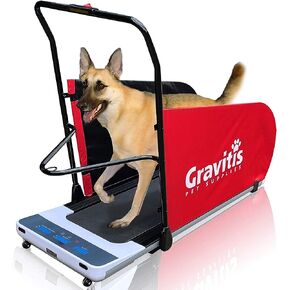 Gravitis Pet Supplies جهاز سير كهربائي ثنائي الغرض للكلاب والبشر. آلة الجري الآلية لتدريب الكلاب للحيوانات الأليفة والأشخاص in Kuwait