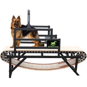 جهاز مشي للكلاب من BowWowTread للكلاب المتوسطة والكبيرة، لا يتطلب توصيل الكهرباء، وهو جيد جدًا لصحة الكلاب. in Kuwait