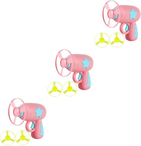 1 Set Funny Cat Outside Kitten Launcher Cat Tracks Cat Saucer Disc Launcher Shooting Indoor Cat Interactive Cat Plaything Flying Disc Pet Cat in Kuwait