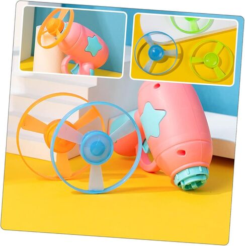 1 Set Funny Cat Outside Kitten Launcher Cat Tracks Cat Saucer Disc Launcher Shooting Indoor Cat Interactive Cat Plaything Flying Disc Pet Cat in Kuwait