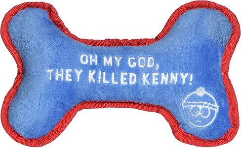 لعبة صرير على شكل شخصية كيني من القطيفة مقاس 15.24 سم من ساوث بارك للحيوانات الأليفة | ساوث بارك دوج تويز | لعبة الكلب القطيفة كيني ماكورميك مع منتجات الحيوانات الأليفة المرخصة رسميًا من ساوث بارك (FF19311) in Kuwait