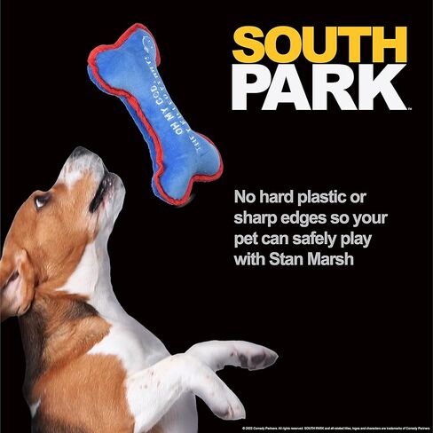 لعبة صرير على شكل شخصية كيني من القطيفة مقاس 15.24 سم من ساوث بارك للحيوانات الأليفة | ساوث بارك دوج تويز | لعبة الكلب القطيفة كيني ماكورميك مع منتجات الحيوانات الأليفة المرخصة رسميًا من ساوث بارك (FF19311) in Kuwait