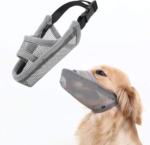 Crazy Felix Dog Muzzle Anti Eating for Small Medium Large Dogs, M, Black in Saudi Arabia