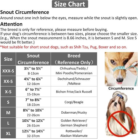 Crazy Felix Dog Muzzle Anti Eating for Small Medium Large Dogs, M, Black in Saudi Arabia