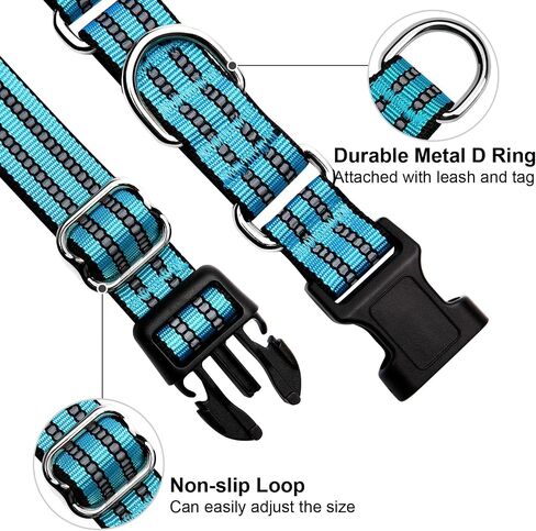 Martingale Collar for Dogs, No Pull No Choking(Forest Green,L) in Saudi Arabia