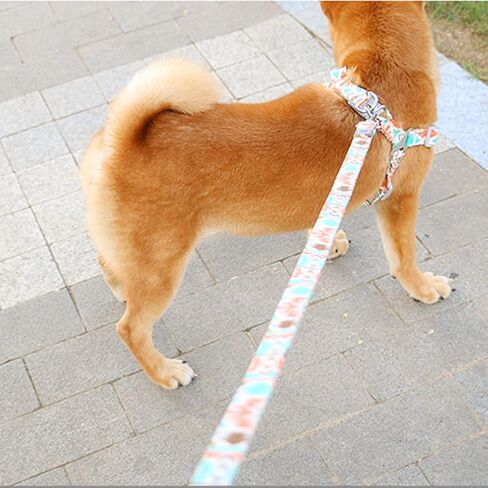 Dog Harness and Leash Set, No Pull Step in Basic Halter Harness for Medium, Small Breed Dogs Cats Blue Totem S in Kuwait