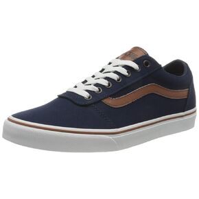 Vans Men's Low-Top Trainers Sneaker, C L Dress Blues White, 9 in Kuwait