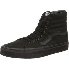 حذاء رياضي Vans Sk8-hi، حذاء رياضي برقبة عالية للبالغين من الجنسين، شتوي موس العسكري، مقاس 47 EU, أسود, 37.5 EU in Saudi Arabia