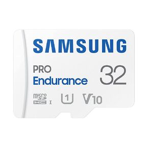 بطاقة ذاكرة Samsung PRO Endurance 128GB MicroSDXC مع محول لكاميرا Dash Cam، وكاميرا الجسم، وكاميرا الأمان - الفئة 10، U3، V30 (‎MB-MJ128KA/AM)