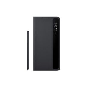 Samsung Galaxy S21 Ultra S-View Flip Case with S-Pen Bundle - Black (US Version) in Kuwait