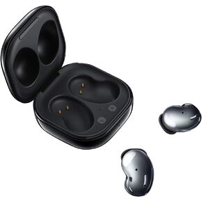 سماعات أذن Samsung Galaxy Buds Live (ANC) بخاصية إلغاء الضوضاء النشطة TWS Open Type Wireless Bluetooth 5.0 لأجهزة iOS وAndroid، برامج تشغيل 12 مم، الطراز الدولي - SM-R180 (أسود غامض) (متجدد) in Kuwait