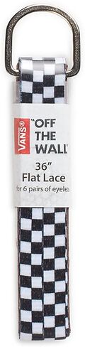 Vans Off The Wall Unisex Replacement Shoelaces Flat String Cords Shoe Laces (Checker, 36) in Saudi Arabia