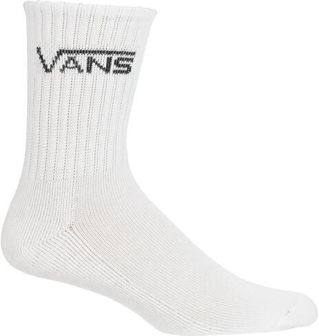 جوارب كلاسيكية من Vans - للأولاد - 3 مجموعات باللون الأبيض، 10. 0-13. 5 in Kuwait