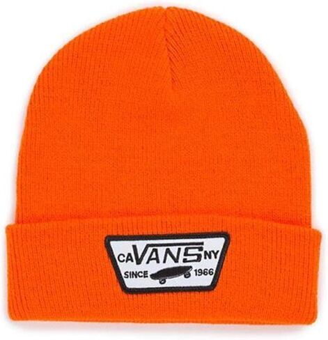 Vans Off The Wall Men's Milford Beanie - Orange in Saudi Arabia