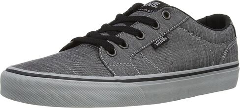 Vans Mens Bishop (F14 Textile) Skateboarding Shoes Black/Grey VN000NLUDHV (US 7.5) in Kuwait