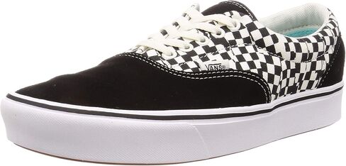 حذاء تزلج رجالي من Vans Comfycush Era Tear Check Racing باللون الأحمر/الأبيض الحقيقي in Saudi Arabia