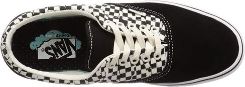 حذاء تزلج رجالي من Vans Comfycush Era Tear Check Racing باللون الأحمر/الأبيض الحقيقي in Saudi Arabia