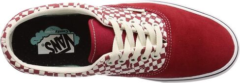 Vans Comfycush Era Tear Check Racing Red/True White Men's Skate Shoes Size in Saudi Arabia