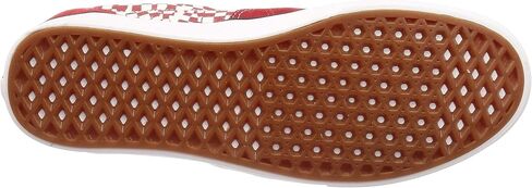 Vans Comfycush Era Tear Check Racing Red/True White Men's Skate Shoes Size in Saudi Arabia