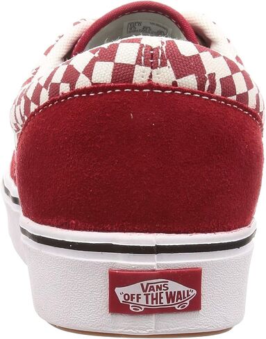 Vans Comfycush Era Tear Check Racing Red/True White Men's Skate Shoes Size in Saudi Arabia