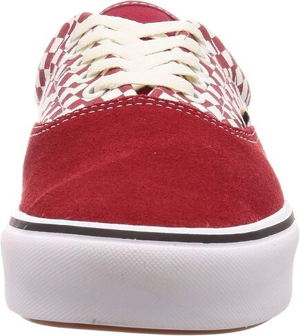 Vans Comfycush Era Tear Check Racing Red/True White Men's Skate Shoes Size in Saudi Arabia