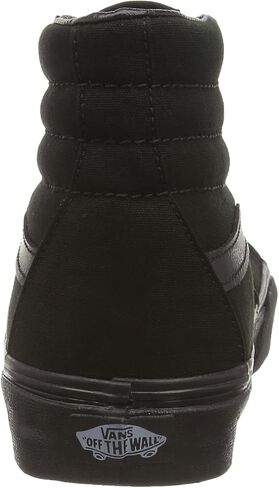 Vans Sk8-Hi (Black/Black/Black) Men's Skate Shoes-6 in Saudi Arabia