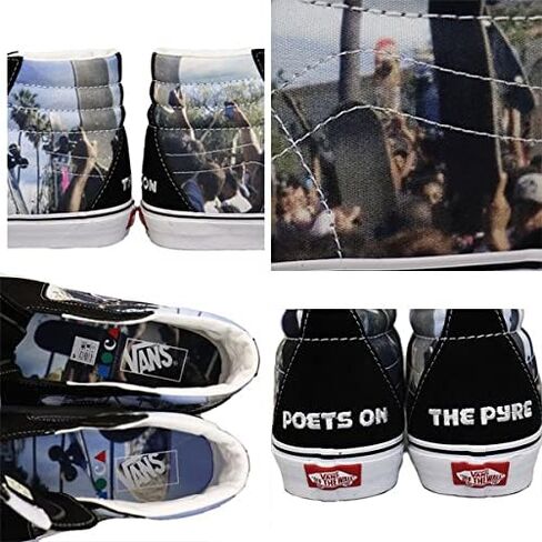 Vans x MOCA Frances Stark SK8-Hi Shoes Men's Fashion Sneaker in Saudi Arabia