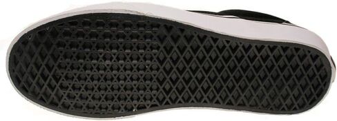 Vans Adult Classic Slip-On, (Checkerboard) Black/Black , Men's 9.5 in Saudi Arabia