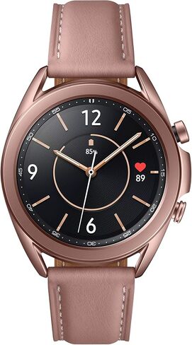 Samsung Galaxy Watch 3 (41mm, GPS, Bluetooth) Smart Watch with Advanced Health monitoring, Fitness Tracking , and Long lasting Battery - Mystic Silver (US Version)- (Renewed) in Kuwait