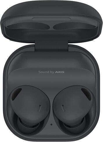 سماعات أذن SAMSUNG Galaxy Buds 2 Pro True اللاسلكية بتقنية البلوتوث مع خاصية إلغاء الضوضاء، صوت هاي فاي، صوت 360 درجة، ملاءمة مريحة للأذن، صوت عالي الدقة، وضع المحادثة، مقاومة للماء IPX7، إصدار الولايات المتحدة، جرافيت in Kuwait